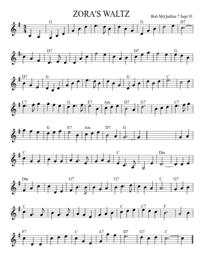 ZORA'S WALTZ (Version 2)