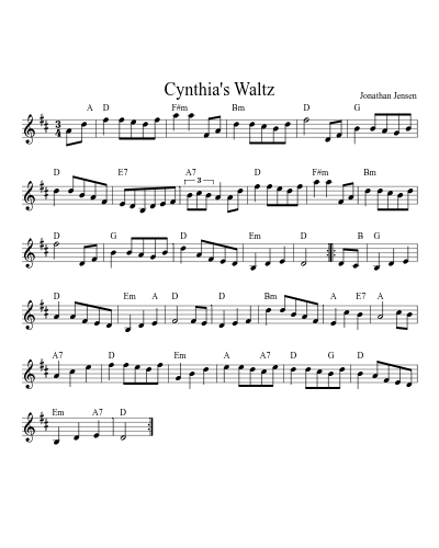 Cynthia's Waltz (alldances)