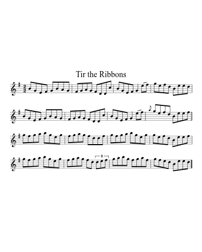 Tir the Ribbons preview