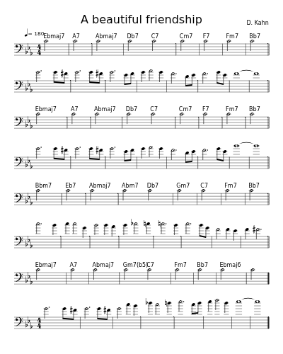 A beautiful friendship