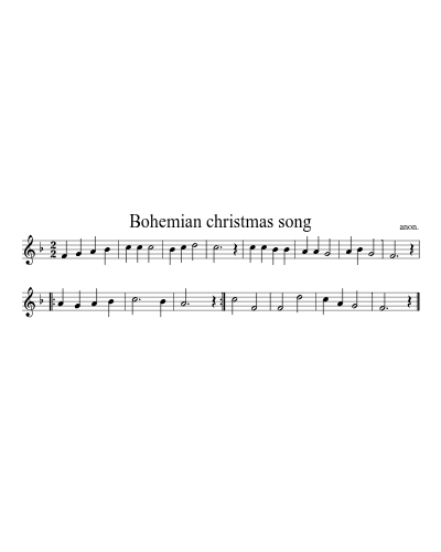 Bohemian christmas song preview