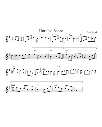 by Frank Ferrel (Version 3)