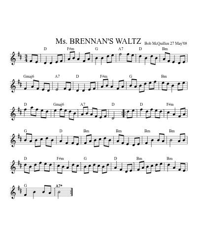 Ms. BRENNAN'S WALTZ