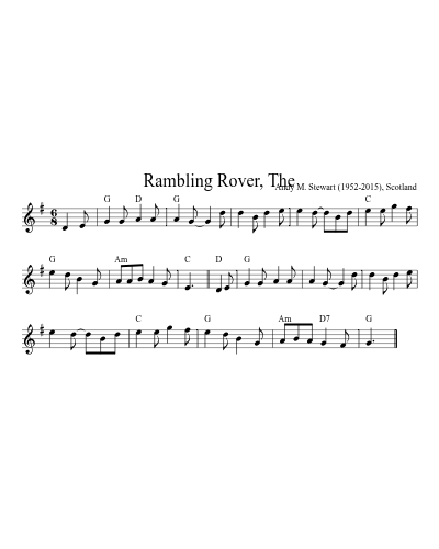 Rambling Rover, The (jigs)