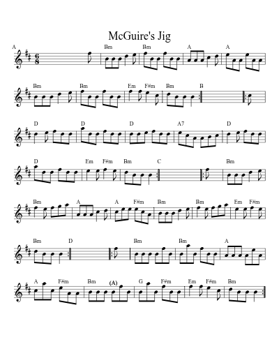 McGuire's Jig (jigs) (#67387)