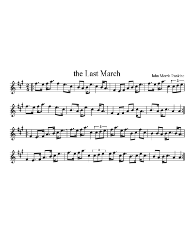 The Last March (marches) preview