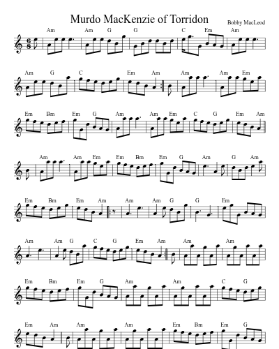 Murdo MacKenzie of Torridon (marches) preview