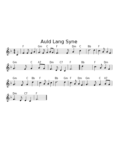 Auld Lang Syne (marches)