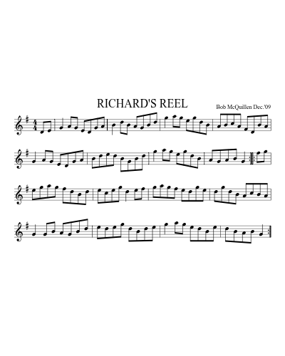 RICHARD'S REEL