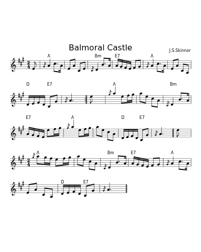 Balmoral Castle (marches)
