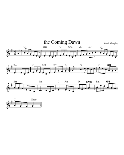 the Coming Dawn (New Cj)