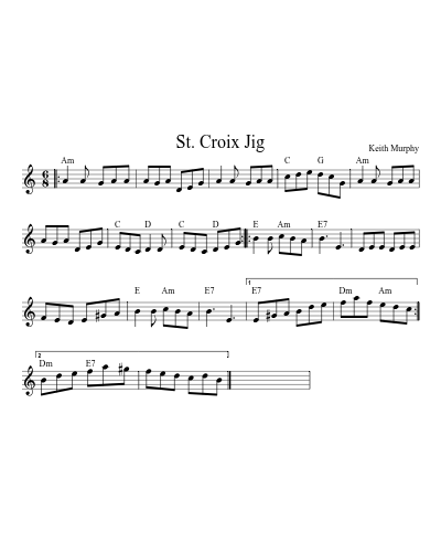 St. Croix Jig (New Cj) preview