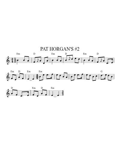 PAT HORGAN'S #2 (polkas)
