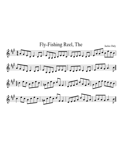 Fly-Fishing Reel, The (Reel A)