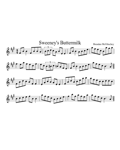 Sweeney's Buttermilk (Reel A)