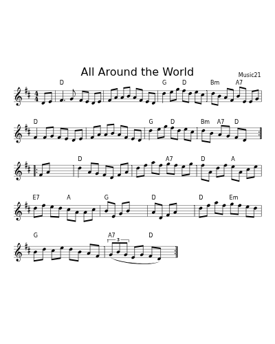 All Around the World (session)