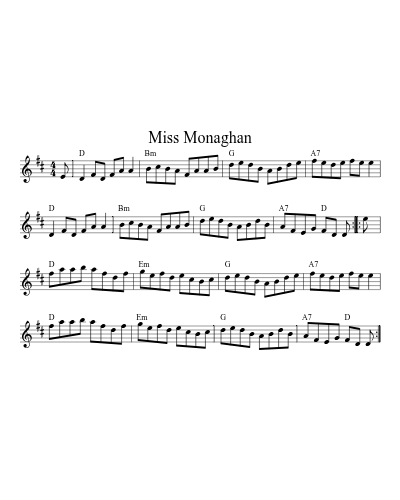 Miss Monaghan (session) preview