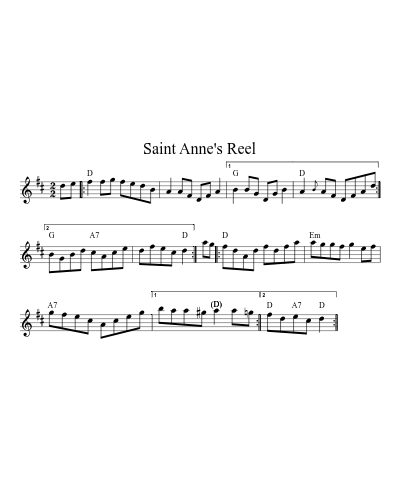 Saint Anne's Reel (session0) (#68044)