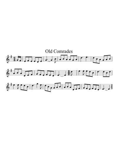 Old Comrades (song)