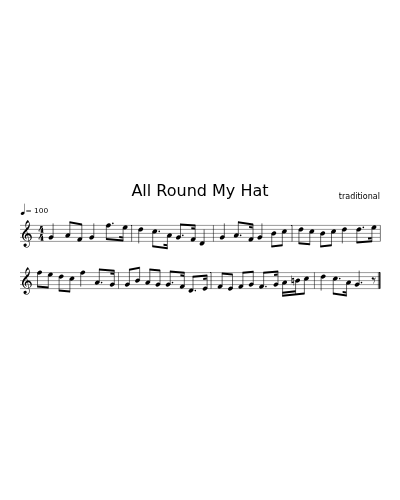 All Round My Hat (song)
