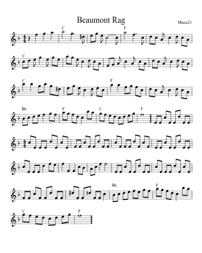 Beaumont Rag