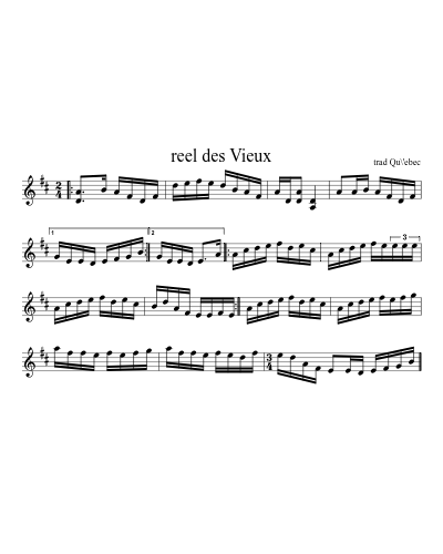 reel des Vieux (Version 2)