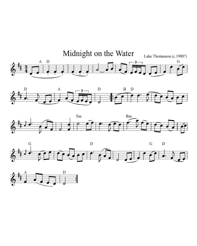 Midnight on the water (waltzes) preview