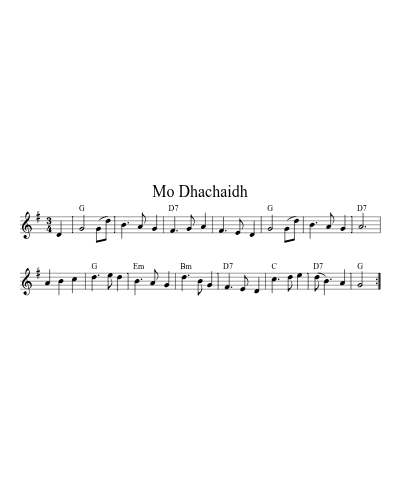 Mo Dhachaidh (waltzes) preview