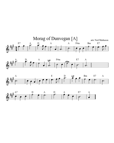 Morag of Dunvegan    [A] (waltzes)