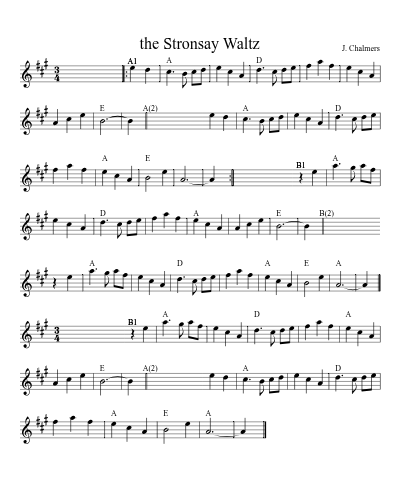 the Stronsay Waltz (waltzes) preview
