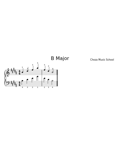 B Major (Version 2)