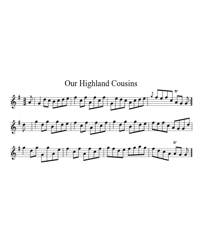 Our highland cousins (Version 2)