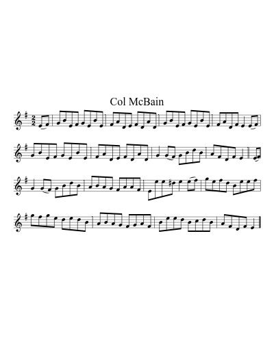 Col McBain