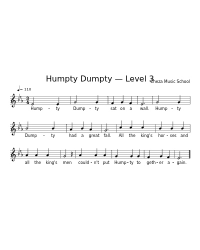 Humpty Dumpty — Level 3 preview