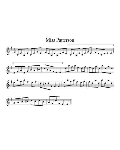 Miss Patterson (Version 2)