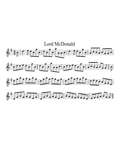 Lord McDonald (Version 2) preview