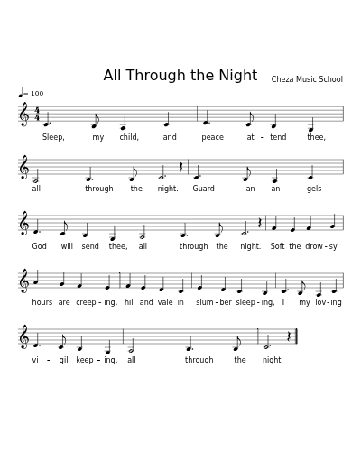 All Through the Night preview