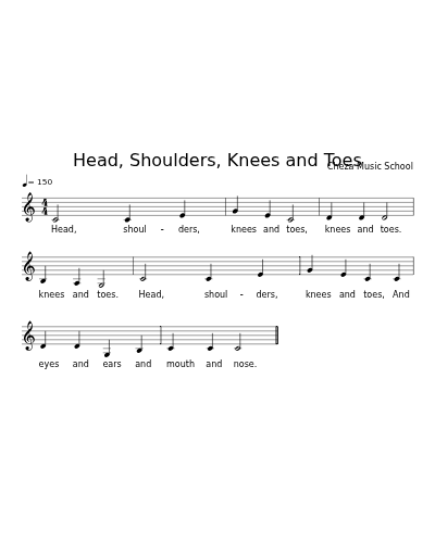 Head, Shoulders, Knees and Toes preview