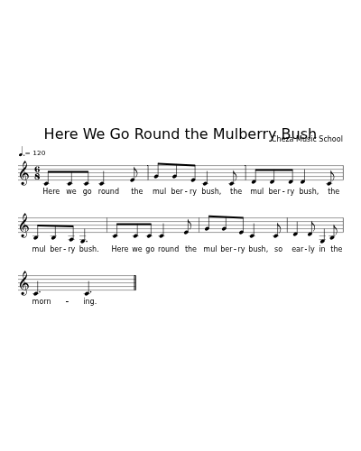 Here We Go Round the Mulberry Bush