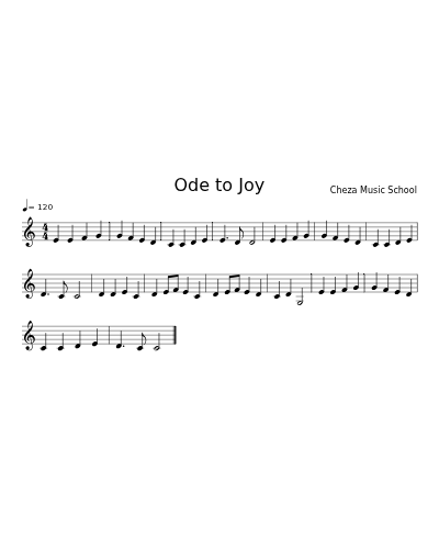 Ode to Joy preview