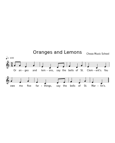 Oranges and Lemons preview