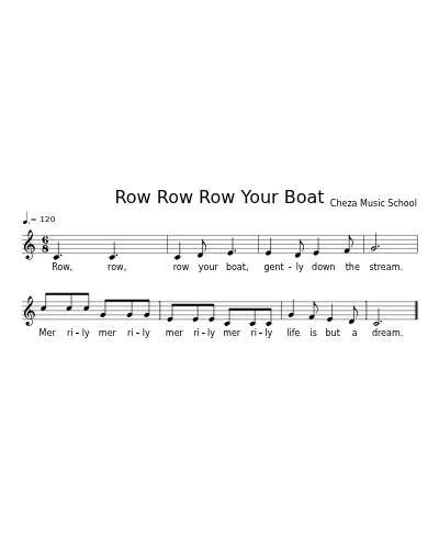 Row Row Row Your Boat