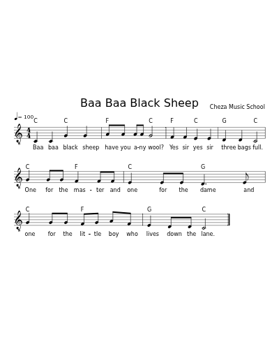 Baa Baa Black Sheep preview