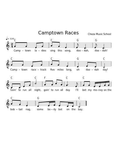 Camptown Races preview