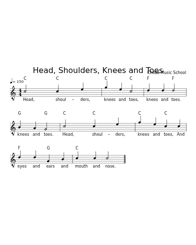 Head, Shoulders, Knees and Toes preview
