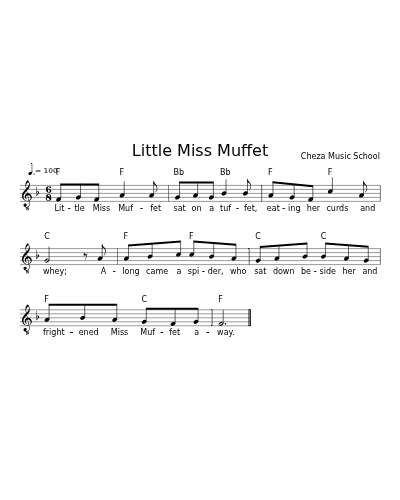Little Miss Muffet preview