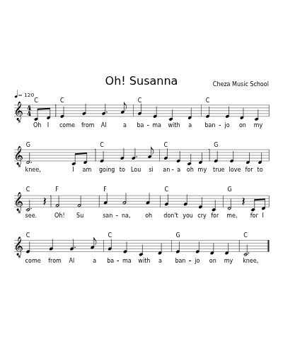 Oh! Susanna preview