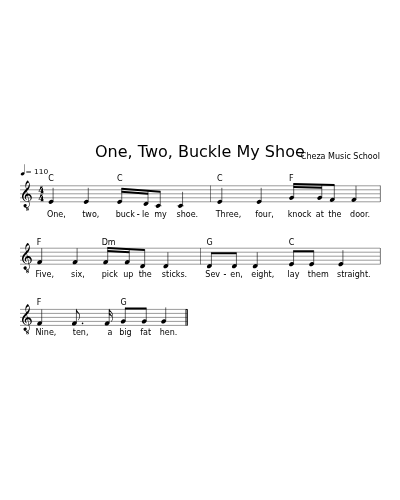 One, Two, Buckle My Shoe preview