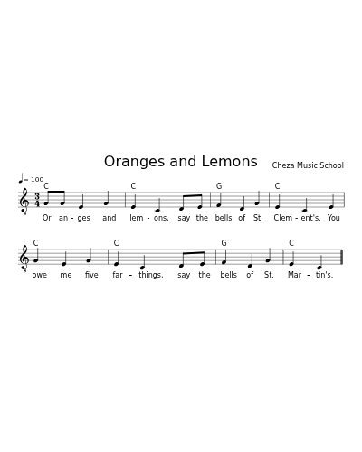 Oranges and Lemons preview