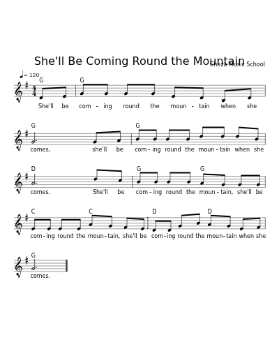 She'll Be Coming Round the Mountain